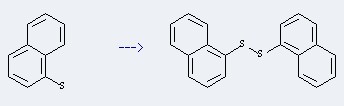 the 1-Naphthalenethiol could be used to produce the di-[1]naphthyl disulfide